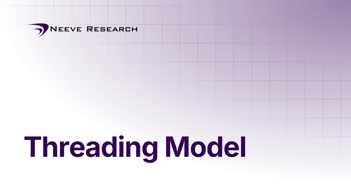 Threading Model | X Platform Documentation
