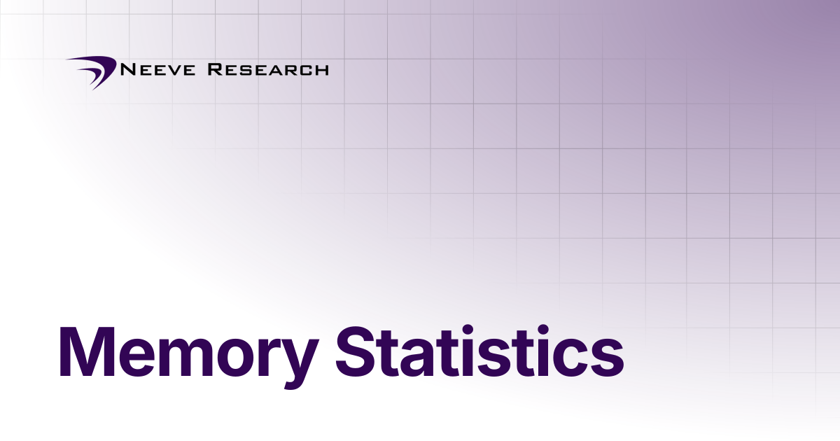 Memory Statistics | X Platform Documentation