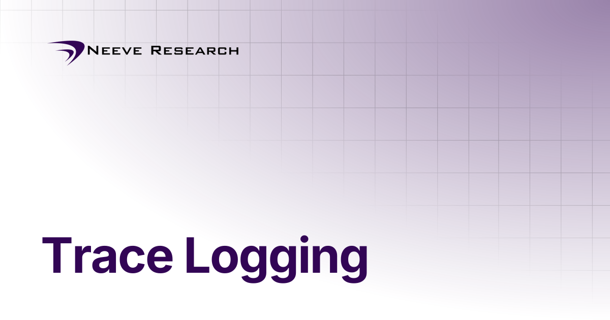 Trace Logging | X Platform Documentation